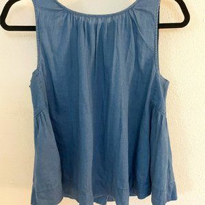 Madewell Chambray Top